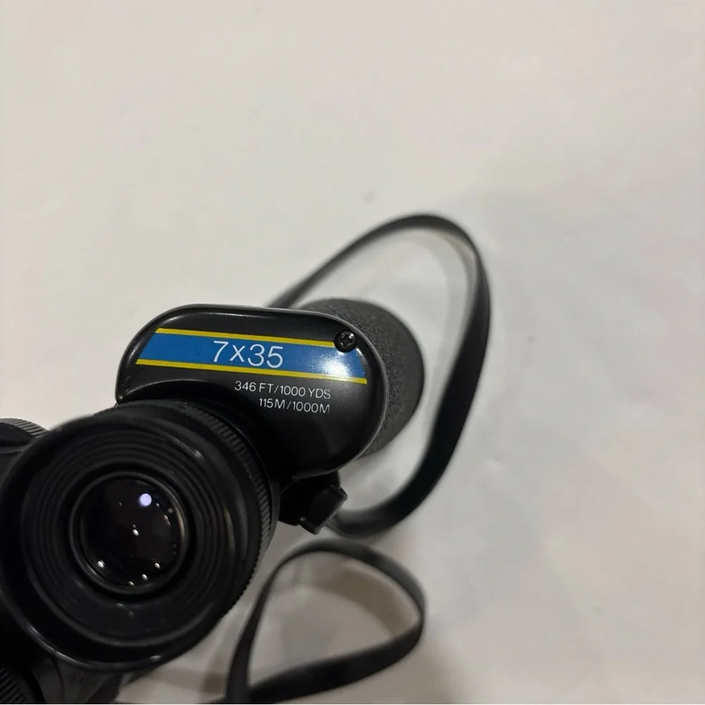 Tasco fully coated 304 Black Binoculars 7x35 /346 ft/1000 yards/ 115/1000M